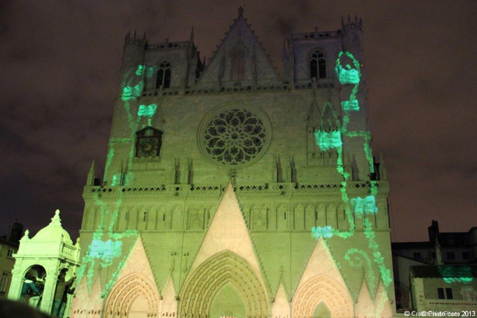 Cathédrale Saint Jean Baptiste en vert