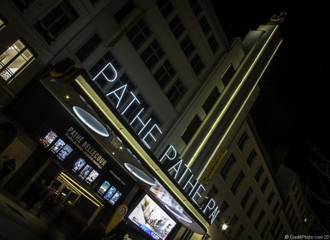 Cinéma Le Pathé Bellecour, photo de nuit